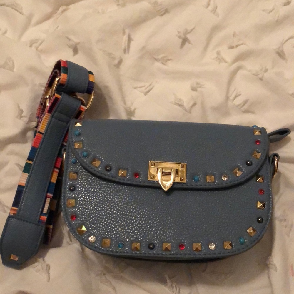 Cowgirl Trendy Baby Blue purse